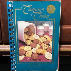 Jean Pare Company's Coming Cookies spiral bound Cookbook